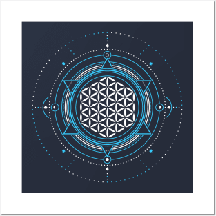 Flower of life Posters and Art